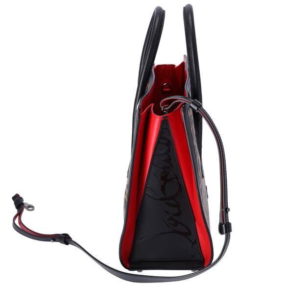 Christian Louboutin Medium Paloma Tote Leopard Printed Leather - Picture 8 of 8